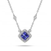 Collier Saphir et diamants - Pour complter
