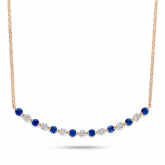 Collier Saphir et diamants One More - Autre version