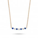 Collier Saphir et diamants One More