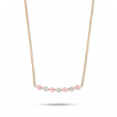 Collier Saphir rose et diamants One More - Autre version