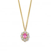 Collier Saphirs et diamants - Autre version