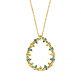 Collier Saphirss et Diamants - Pour complter