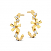 Croles argent - plaqu or jaune  - Naiomy