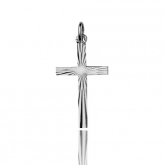 Croix scintillante finition cisele