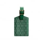 Etiquette de bagage Wolf 1834 - Signature - Vert - Autre version
