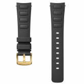 Bracelet Multifort TV Big Date caoutchouc noir 22mm  - Pour compl&eacute;ter