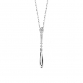 Collier Argent oxyde de Zirconium - Naiomy