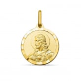 Mdaille Christ et Vierge Scapulaire  - Autre version