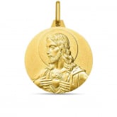 Mdaille Christ et Vierge Scapulaire - Autre version