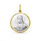 Mdaille Christ et Vierge Scapulaire - Autre version