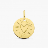 M�daille Coeur Augis - Autre version