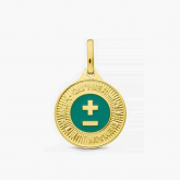 M�daille d'Amour - L'El�gante - Emeraude - Autre version