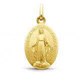 Mdaille Miraculeuse ovale