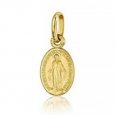 Mdaille Miraculeuse ovale