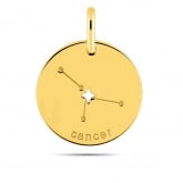 Pendentif Zodiaque Cancer