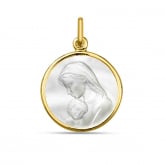 Mdaille Vierge  l'enfant