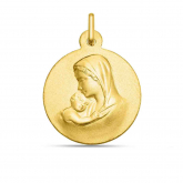 Mdaille Vierge  l'enfant