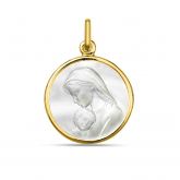 Mdaille Vierge  l'enfant