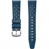 Bracelet caoutchouc bleu 21mm  - Autre version