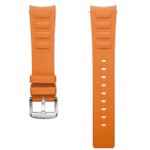 Bracelet Multifort TV Big Date caoutchouc orange 22mm - Autre version