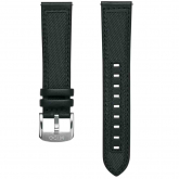 Bracelet Ocean Star 39 tissu et cuir noir 20mm - Autre version