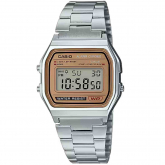 Montre Casio Vintage - Iconic Collection - Argent & Ocre - Autre version