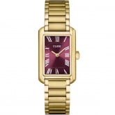 Montre Cluse Belisenna - Wine - Gold Colour - Autre version