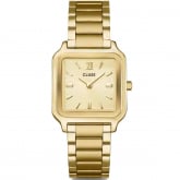 Montre Cluse Gracieuse Watch Steel - Sunray Textured - Gold Colour  - Autre version