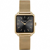 Montre Cluse Ttragone Mesh Black, Gold Colour