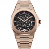 Montre D1 Milano Skeleton - Rose Gold - Autre version