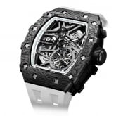 Montre Tsar Bomba - Elemental Series - Carbon Fiber Automatic - Blanc