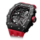 Montre Tsar Bomba - Elemental Series - Carbon Fiber Automatic - Rouge