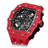 Montre Tsar Bomba - Elemental Series - Carbon Fiber Automatic - Rouge - Autre version
