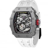 Montre Tsar Bomba - Elemental Series Titane - Blanc