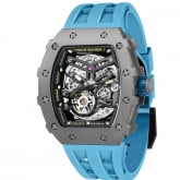 Montre Tsar Bomba - Elemental Series Titane - Bleu