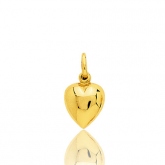 Pendentif cur or jaune