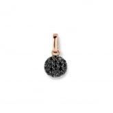 Pendentif Diamants Noirs One More - Autre version