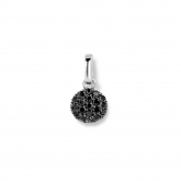 Pendentif Diamants Noirs One More - Autre version