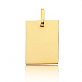 Pendentif or jaune 18 carats - Autre version