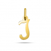 Pendentif or Jaune Initiale I