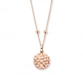 Pendentif pantelleria or rose 750/100 - Autre version