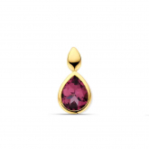 Pendentif Rhodolite goutte - Pour complter