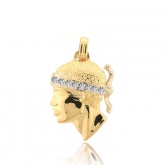Pendentif t�te de Maure - Autre version