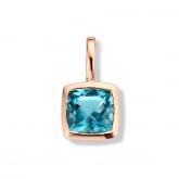 Pendentif Topaze London Blue - Autre version
