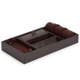 Plateau Rangement Wolf 1834 - Blake Valet Tray With Cuff -Marron - Autre version