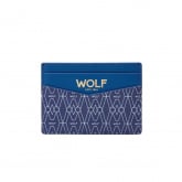 Porte-cartes Wolf 1834 - Signature - Bleu - Autre version