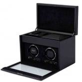 Remontoir Montre Wolf 1834 - British Racing Double Watch Winder with Storage - Noir - Autre version