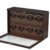 Remontoir Montre Wolf 1834 - Earth 8 Piece Watch Winder - Coffee - Autre version