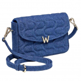 Sac bandoulire Mimi Swirl avec charpe Wolf 1834 - Denim - Autre version