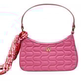 Sac bandoulire Mimi Swirl avec charpe Wolf 1834 - Rose - Autre version